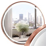 Zrkadlo LED 60cm MMJ BRUSH COPPER