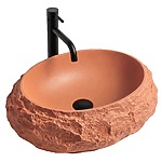 Umývadlo na dosku Mika Terracotta – Obrázok 2