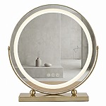 Zrkadlo LED MAKE-UP L.Gold  40 cm – Obrázok 2
