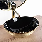 Umývadlo na dosku Rea Sami Brush Rose Gold – Obrázok 2
