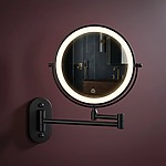 Zrkadlo LED Glow Black – Obrázok 2