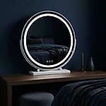 Zrkadlo LED MAKE-UP White 50 cm – Obrázok 3