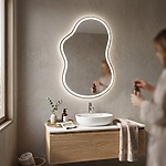 Zrkadlo LED UNO 80x55 cm – Obrázok 3