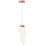 Zrkadlová lampa Závesné APP1765-1CP z ružového zlata – Obrázok 3
