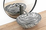 Umývadlo na dosku Rea Sofia Grey – Obrázok 3