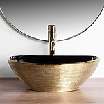Umývadlo na dosku Rea Sami Brush Rose Gold – Obrázok 3