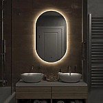 Zrkadlo LED EGG 50x90 cm – Obrázok 3
