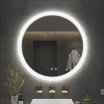Zrkadlo LED BLUETOOTH FFJ 80cm – Obrázok 3