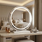 Zrkadlo LED MAKE-UP White 50 cm – Obrázok 4