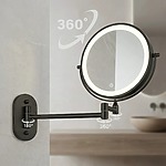 Zrkadlo LED Glow Black – Obrázok 4