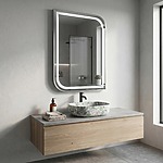 Zrkadlo LED ZONE 80x60 BRUSH NICKEL – Obrázok 4