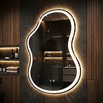 Zrkadlo LED UNO DOUBLE 80x55 cm – Obrázok 4