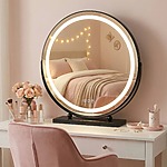 Zrkadlo LED MAKE-UP Black 50 cm – Obrázok 5