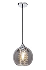Zrkadlová sklenená závesná lampa s kryštálmi APP600-1CP – Obrázok 5