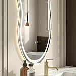 Zrkadlo LED UNO 80x55 cm – Obrázok 5