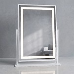 Zrkadlo LED LUMI White 30x40cm – Obrázok 5