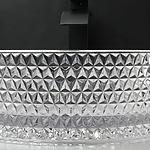 Umývadlo na dosku REA CRISTAL - priehľadné – Obrázok 5