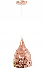 Zrkadlová závesná lampa APP276-1CP Pink Gold – Obrázok 5