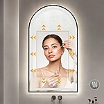 Zrkadlo LED 60x100cm DASH BLACK – Obrázok 6