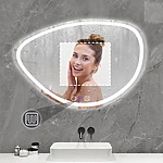 Zrkadlo LED 70x100cm FOG – Obrázok 6