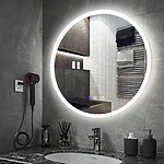 Zrkadlo LED BLUETOOTH FFJ 80cm – Obrázok 6