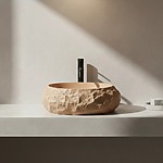 Umývadlo na dosku Mika Light  Terracotta – Obrázok 6