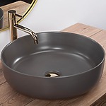 Umývadlo na dosku Rea Elma Warm Grey Matt – Obrázok 6