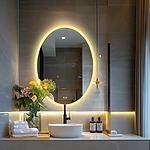 Zrkadlo LED 60x80cm WWA – Obrázok 7