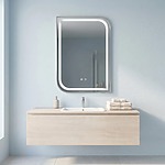 Zrkadlo LED ZONE 70x50  BRUSH NICKEL – Obrázok 7