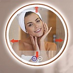 Zrkadlo LED 50cm MMJ BRUSH COPPER – Obrázok 7
