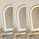 Zrkadlo LED GLAM White 40x45cm – Obrázok 7