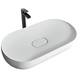 Umývadlo REA IRIS 71 CM White na dosku - konglomerát – Obrázok 8