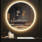 Zrkadlo LED BLUETOOTH FFJ 60cm – Obrázok 8
