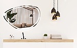 Zrkadlo LED 70x100cm FOG – Obrázok 8