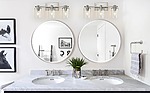 Zrkadlo LED 50cm MMJ BRUSH SILVER – Obrázok 9