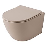 Set Závesné WC Focus + Umývadlo na Dosku Rea Focus Taupe – Obrázok 5