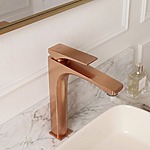 Umývadlová batéria PREMIUM REA Joe Brush Copper High – Obrázok 6