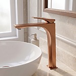 Umývadlová batéria PREMIUM REA Joe Brush Copper High – Obrázok 7