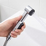 Umývadlová batéria s bidetovou sprškou Rea Lungo Chrome – Obrázok 4