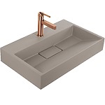 Umývadlo z liateho mramoru Rea GOYA TAUPE 60CM – Obrázok 11