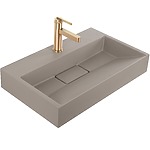 Umývadlo z liateho mramoru Rea GOYA TAUPE 60CM – Obrázok 9