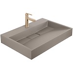 Umývadlo z liateho mramoru Rea GOYA TAUPE 70CM – Obrázok 8