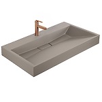 Umývadlo z liateho mramoru Rea GOYA TAUPE 100CM – Obrázok 8