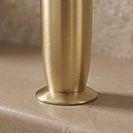 Umývadlová batéria PREMIUM REA Como Brush Gold Low – Obrázok 8