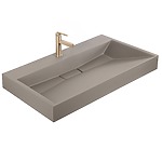 Umývadlo z liateho mramoru Rea GOYA TAUPE 100CM – Obrázok 7