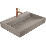 Umývadlo z liateho mramoru Rea GOYA TAUPE 70CM – Obrázok 10